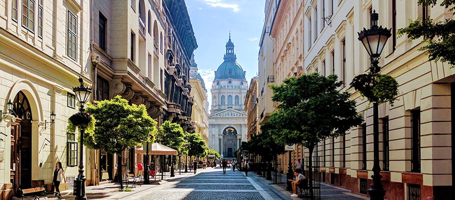 Walking tour in Budapest’s city center Walking tour in Budapest’s city center